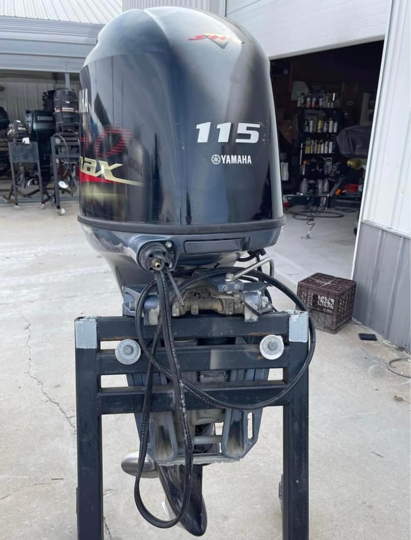 2018 Yamaha 115hp SVHO Outboard Engine - Image 2