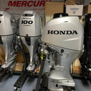 Buy Honda 100hp Outboard Motor | Remote Mechanical, Electric Start, 20″ Shaft | BF100A1LRT