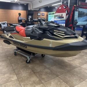 2025 Sea-Doo RXT-X 325 For Sale | Metallic Tan / Lava Red Premium
