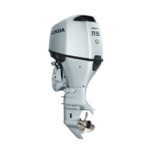 New Honda 115hp Outboard | Remote Mechanical, Electric Start, 25″ Shaft | BF115JXRA