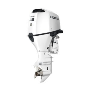 Buy Honda 115hp White Outboard | Remote Mechanical, Electric Start, 20″ Shaft | BF115JLRA