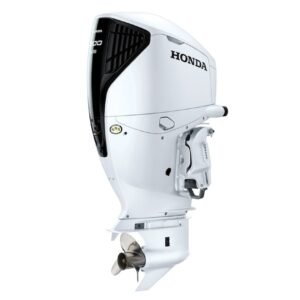 Honda 200hp White Outboard | Remote Mechanical, Electric Start, 25″ Shaft, Counter Rotation | BF200DK1XCRA