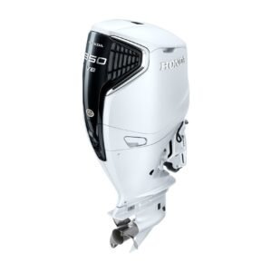 Honda 350hp Outboard For Sale | White iST | Intelligent Shift and Throttle, Electric Start, 25″ Shaft, Counter Rotation | BF350AXCDA