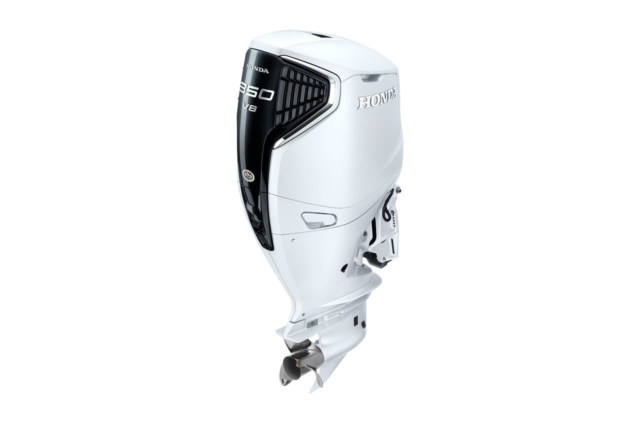 Buy Honda 350hp Outboard Motor | White iST | Intelligent Shift and Throttle, Electric Start, 30" Shaft, Counter Rotation | BF350AUCDA