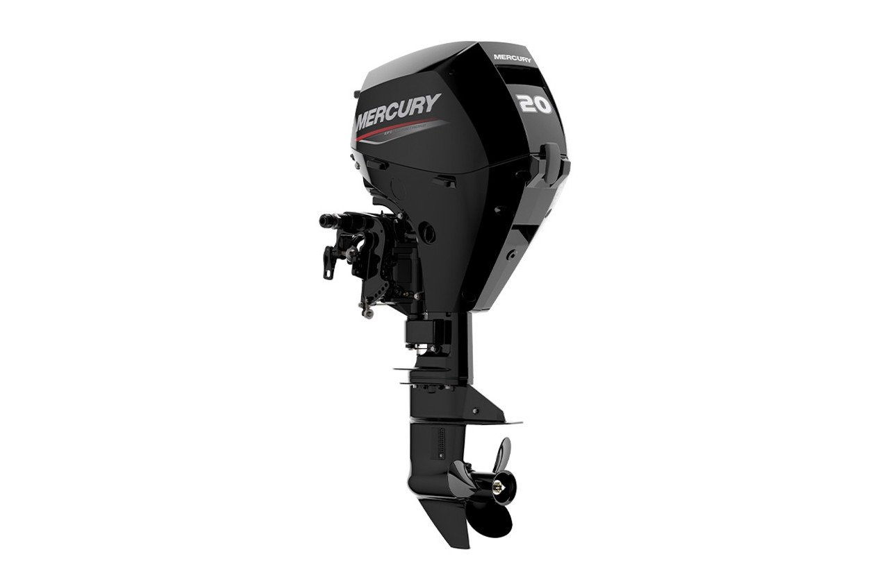 Mercury 20hp EFI Outboard Engine | Remote Mechanical, Electric Start, 15" Shaft | 20E