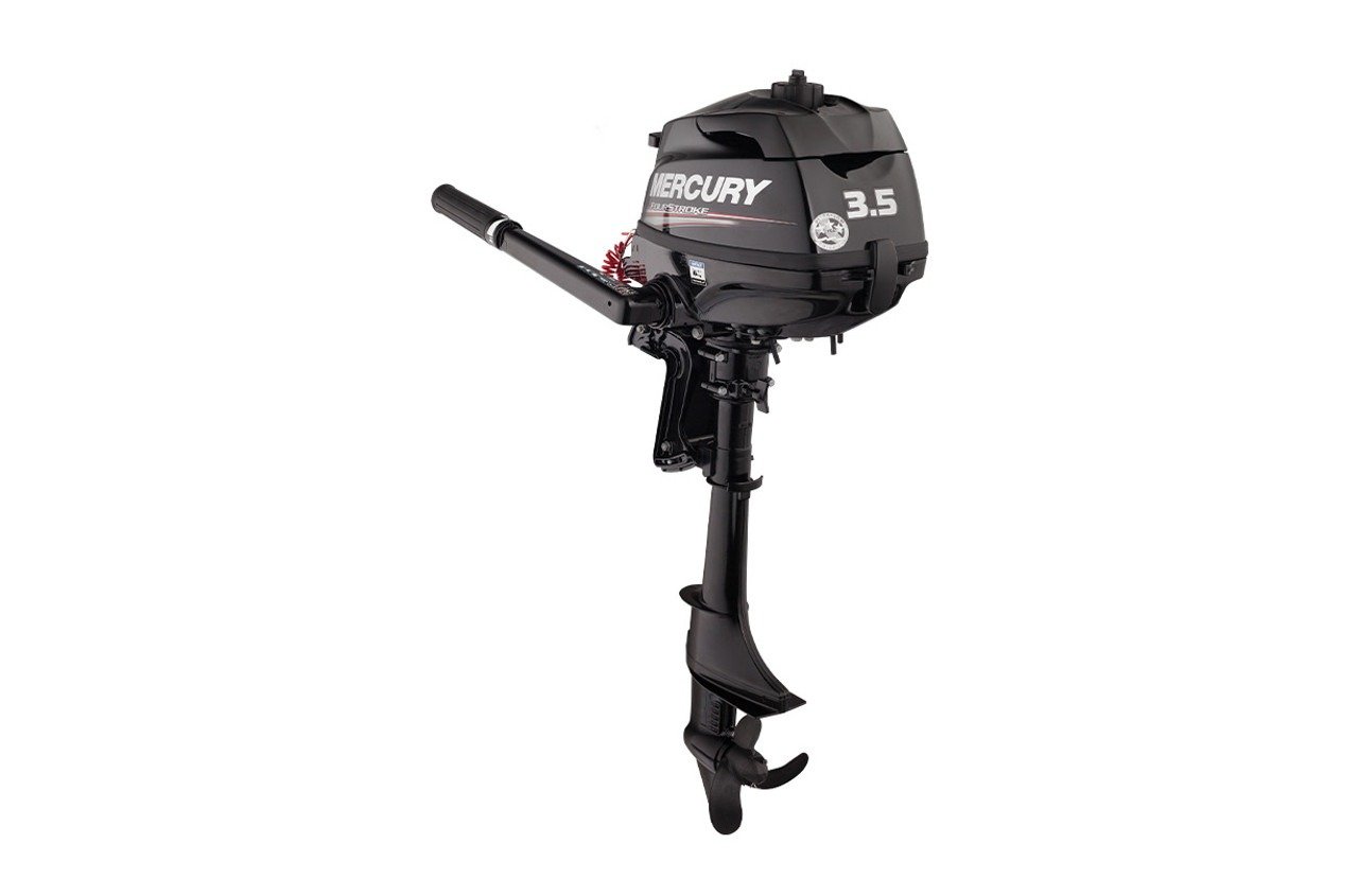 Buy Mercury 3.5hp Tiller Outboard | Manual Start, 20" Shaft | 3.5MLH
