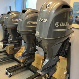Buy Yamaha 115hp Outboard Engines | Remote Mechanical, 25″ Shaft | LF115XB