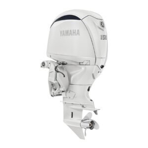 Buy Yamaha 150hp White Outboard | Digital Electronic Controls, 25″ Shaft, Counter Rotation | LF150XSA2