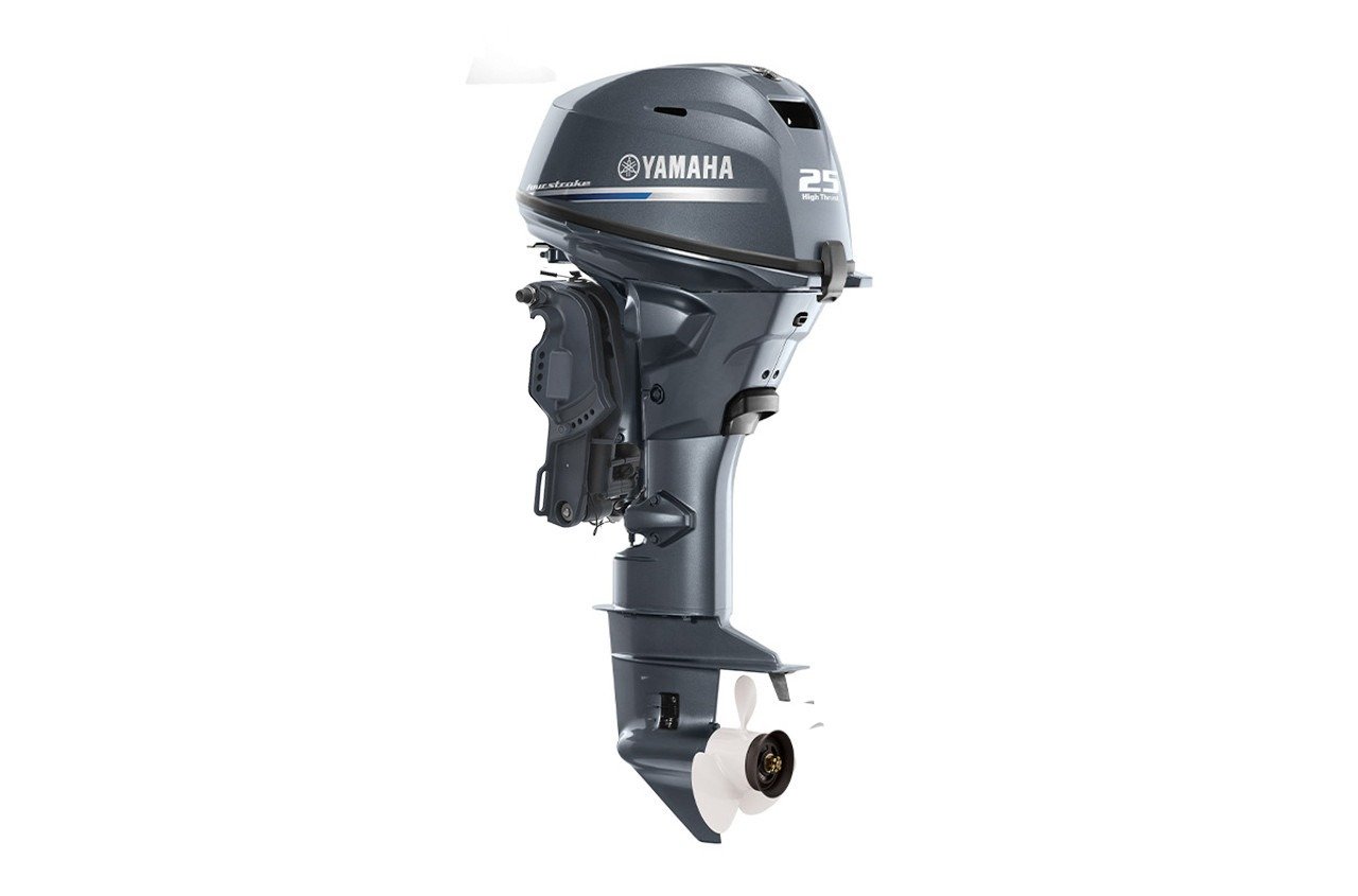 Buy 25hp Yamaha Outboard Motor | Remote Mechanical, Electric & Manual Start, 20" Shaft | F25LWTC
