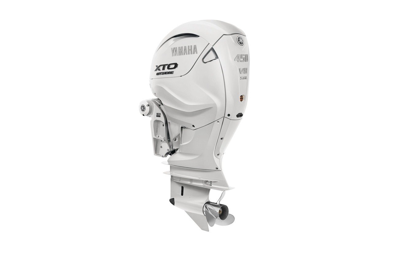 Buy Yamaha 450hp XTO Outboard Online | Digital Electronic Controls, 30" Shaft | White | XF450USA2