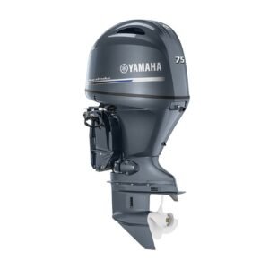 Yamaha 75hp Outboard For Sale | Remote Mechanical, 20″ Shaft | F75LB